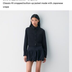 Wilfred Aritzia Cropped Jacket